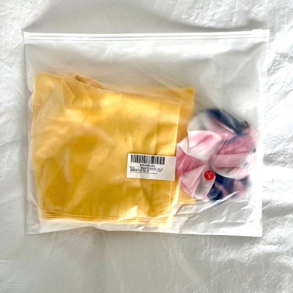 MAYROUND Seamless High Rise Yellow Bike Shorts - Picture 5 of 6